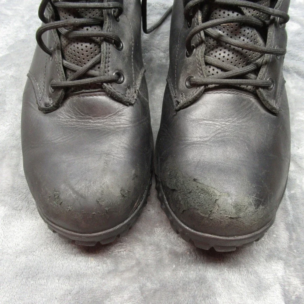 5.11 Tactical Work Boots Mens 12 Black Series‎ A/T 8 HD Leather Lace-Up Outdoor